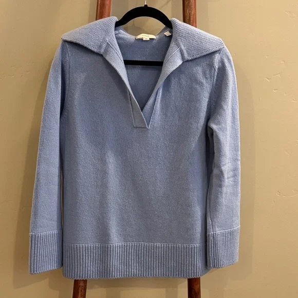 Vince Wool & Cashmere Blend Johnny Collar Sweater - Picture 4 of 7